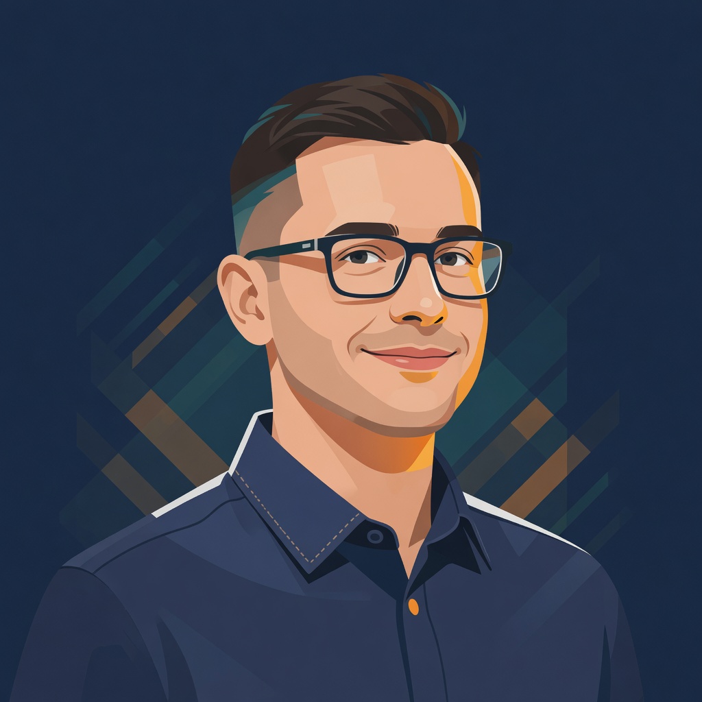 Illustrated portrait of Ashley